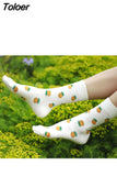 Funny Socks Women &men New 2023 Cute Autumn Winter New Year Santa Claus Christmas Fruit Animal Fish Happy Socks