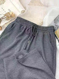 Leg Sweatpants Women Summer Casual Trousers 2022 Pink Clothes Sweatpants Pants Woman Women's Bottoms Womens Summer
