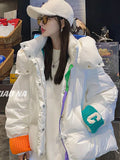 2022 Women Oversized Jacket Winter Thick Hooded Cotton Padded Coats Female Korean Puffer Parkas Ladies Oversize