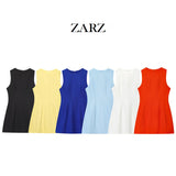 Homemade New Women's Fashion Collection Penffy Short Dress