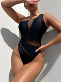 Toloer One-Piece Swimsuit Ladies Screesh Integrated Bikini A 20 HY-Outfit