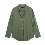 2025 Women's Silk Shirt Loose Spring Casual Street