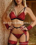 Sex Lingerie Sexy Three-Point Christmas Dress Seduction Sexy Role-Playing Hot