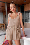 Summer Solid Color Sleeveless Casual