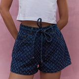 Cowgirl Summer Spice Girls Casual Straight Caughts Tethered Jeans