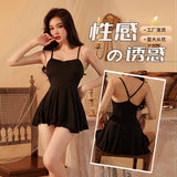 Night Vows Big-Size Lingerie Pajamas Slings Sexy Perspective Pyjamas Cute Little Woman With Open Ice