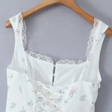 Homemade New Women's Classic Fashion Fashion Fashion Fashion Lace Printed