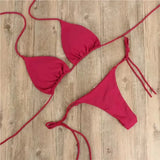 Light Swimsuit With Bikini Solid Swimsuit Strap Sexy Multi-Colored Body