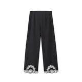 Station 2025 Summer New Designer Small Embroidered Vest Trousers Two-Piece