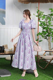 Short-Sleeved Dress-Outfit