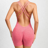 Toloer Pleated Honey Peach Hip Yoga Pants Quick Dry Fitness Pants Female Training Dance Sports Yoga-Outfit