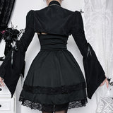 Summer's New Fashionable Short-Sleeved Blouse Is Elegant And Slim, Tied With Horn Cuff Shirt.-Outfit