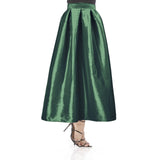 Europe Station New Popular Style Long Skirt High Waist Solid Color Fashion Pendulum Skirt Long Skirt-Outfit