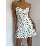 Babes Elastic Repair Small Broken Flowers Waist A Skirt Holiday Wind Hanging