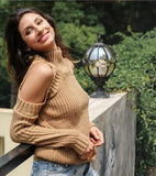 Sweaters Women Autumn & Winter Pullover Sexy Off Shoulder Long Sleeve Woman Sweater Pullovers Fashion Casual Moda Mujer