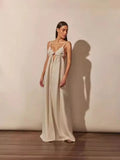 Women's Fashion V-Necked Sling Dress 2025 New Summer Loose Sleeveless Straight Temperament Holiday