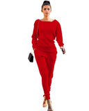 Toloer New Women's Wear Autumn And Winter Urban Leisure Two-Piece Set-Outfit