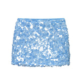Women's Autumn And Winter Temperament Light Fashion New Party Squin Mini