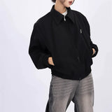 Toloer Military Green Jacket Jacket Female Spring And Autumn Loose Leisure Joker Star Badge Lovers Cardigan Jacket-Outfit