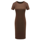 Popular Style Shopee Short-Sleeved Dress Ebay Women's Wear New E-Commerce Hot Joom-Outfit