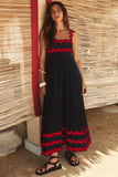 Women's High-End 2026 Spring And Summer New Sling Dress Print Long Dress Dress