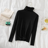 Turtleneck Sweaters 2021 Autumn Winter Sweater Knitted Pullover Long Sleeve Women Sweaters Tops Jumper Pull Femme