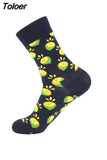 Funny Socks Women &men New 2023 Cute Autumn Winter New Year Santa Claus Christmas Fruit Animal Fish Happy Socks
