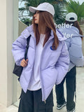 Women Jacket Winter 2022 Women Warm Parka Coat Short Cotton Padded Coat Warm Fashion Loose Clothing Outerwear