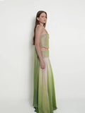 Summer Fashion New Temperament Famous Hanging Neck Sling Dress Suit Gradually Loose Dance