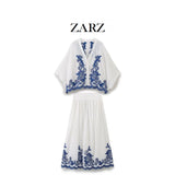 Homemade New Women's Fashion Series Clamming Embroidered