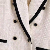 Homemade New Women's Clothing Fashion White Collar