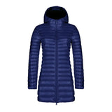 2022 Long Duck Down Parka Warm Feather Jacket For Women Winter Large Size Down Coats Ultra Light Quilted Hooded Coats
