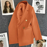 Toloer Suit Jacket Female Korean Version Fried Street Leisure Commuting Joker Spring And Autumn Popular 2024 Spring Autumn New-Outfit
