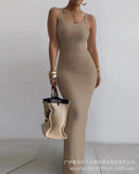 White Slim Dress LZR16640 / HDZ0222-Outfit