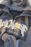 Ears Zip Up Hoodies Women Letter Hooded Sweatshirt Harajuku Streetwear Y2K Oversized Long Sleeve Tops Loose Jacket