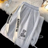 Narrow-Legged Trousers Women's Spring And Autumn Hanging Leisure Pants High Waist Thin Loose Port-Flavored Straight