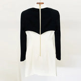 New Star Fashion Black And White Collage Shirt Collar Repair Kitted