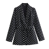 Belt Dress Collar Suit Jacket 2310187 Slim Straight Tube High Waist Trousers 2216118 Suit-Outfit