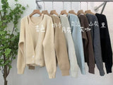 Retro Lazy Loose Knitted Cardigan Women's Autumn New Minority Foreign Style Sweater Harness Vest Two-Piece Set-Outfit