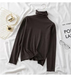 Turtleneck Sweaters 2021 Autumn Winter Sweater Knitted Pullover Long Sleeve Women Sweaters Tops Jumper Pull Femme