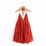 Women's Dais With Dais With Print Opening Slings