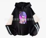 Women's Clothing 2025 Autumn And Winter Original God Walnut New Print Color Hoodie Long-Sleeved