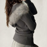 Retro Mahjong Zipper Open Shirt Sweater Thai Sweater In Autumn And Winter 2025 To Keep Warm Hair Hooded Coat