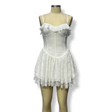 New Slings Lace Lace Skirt Fashion Lace Dress Dress Dress