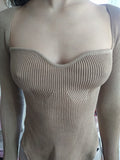 Toloer New Autumn And Winter Elastic Open Shoulder Base Knit-Outfit
