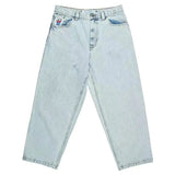 Hiphop New Spring Hip-Hop Style Straight Jeans With Loose Broad Legs-Outfit