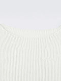 Distressed Crochet Knit Long Sleeve Crop Top-Outfit