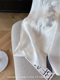 Embroidered Ougen Yarn New Chinese Round Collar Vest 2024 Summer Female Style Loose Temperament Sleeveless Vest-Outfit