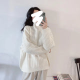 2020 Winter Korean Style Women Casual Thickened Soft Wool Blended Knitted Turtleneck Pullover Long Sleeve Oversized