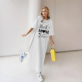 Fashion Wish European Version Of The Big-Size Loose Joom Dress